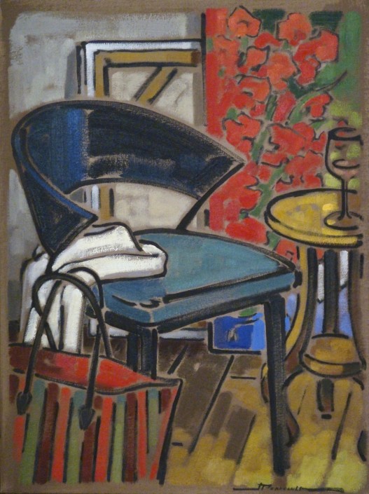 U-_Nature morte dans l’atelier_ 20_x16_#5C55 Artiste peintre montréal