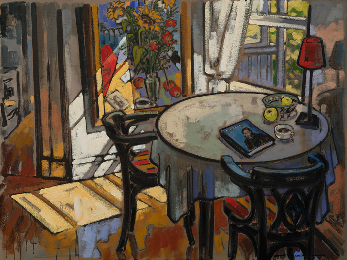 W-_L’été rue Marquette_ 30_x40_#DBA8 Peintures modernes